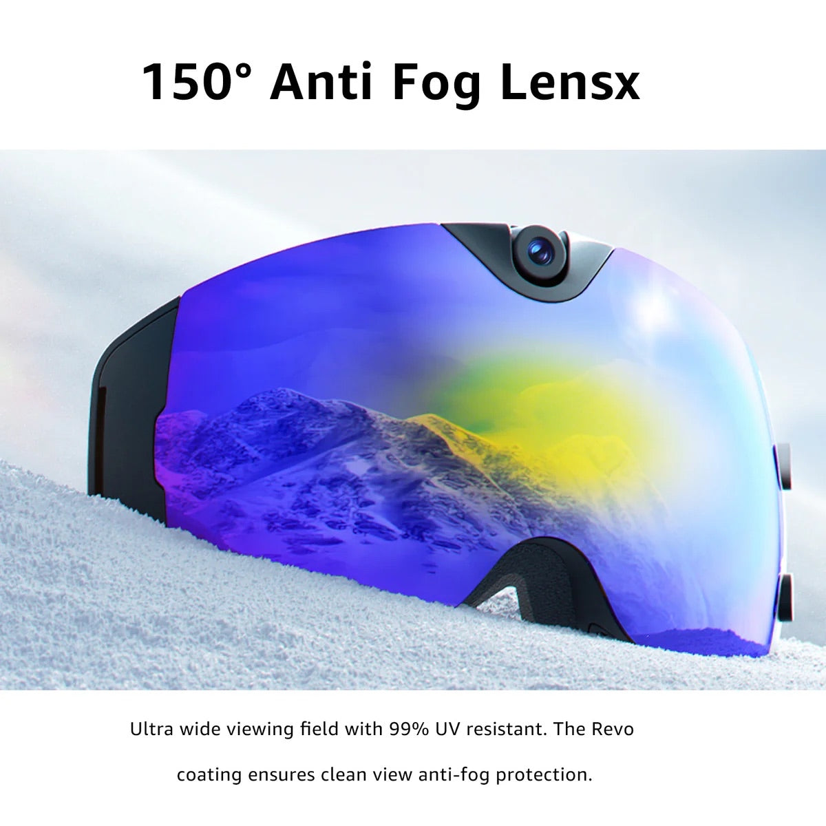 4K UHD Ski Goggles